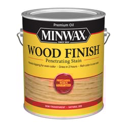 Minwax Wood Finish Semi-Transparent Natural Oil-Based Penetrating Wood Stain 1 gal