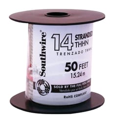 Southwire 50 ft. 14/1 Stranded THHN Building Wire