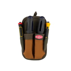 Bucket Boss Polyester Utility Knife Sheath Brown/Green