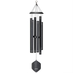 Wind River Arabesque Onyx Aluminum 44 in. Wind Chime