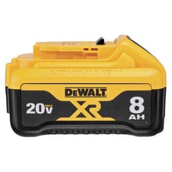 DeWalt 20V MAX XR DCB208 8 Ah Lithium-Ion Battery 1 pc