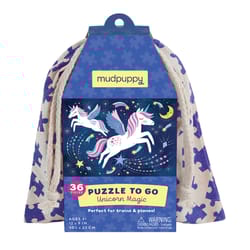 Mudpuppy Puzzle To Go Multicolored 36 pc