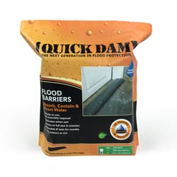 Quick Dam 3.5 in. H X 6 in. W X 60 in. L Flood Barrier 2 pk