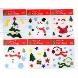 Chef Craft Multicolor Plastic Window Gel Clings