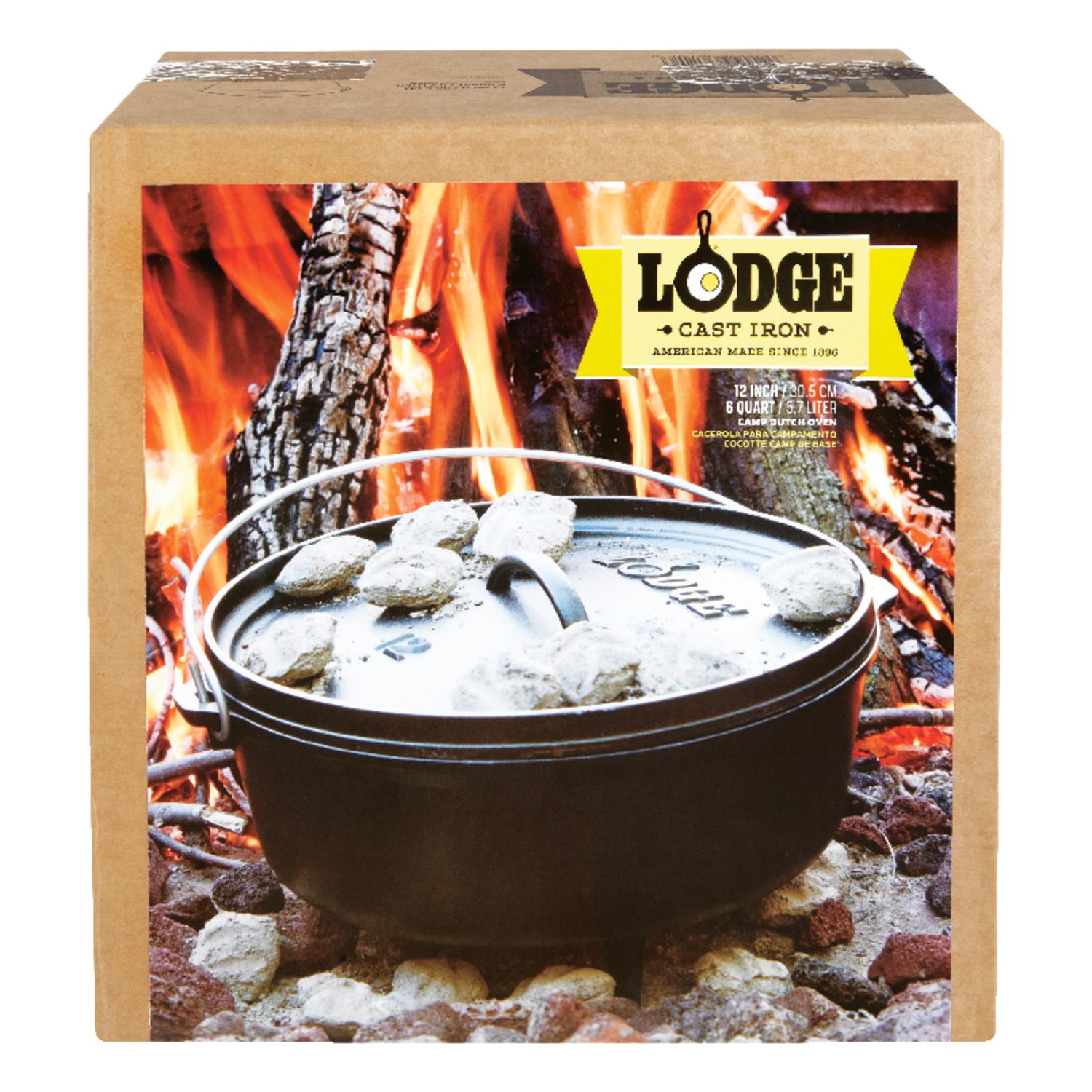 Lodge 9 Qt. Dutch Oven With Iron Cover - Rim Forest Lumber Co. Inc.