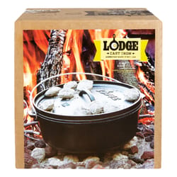 Lodge Logic Cast Iron Dutch Oven 12 in. 6 qt Black