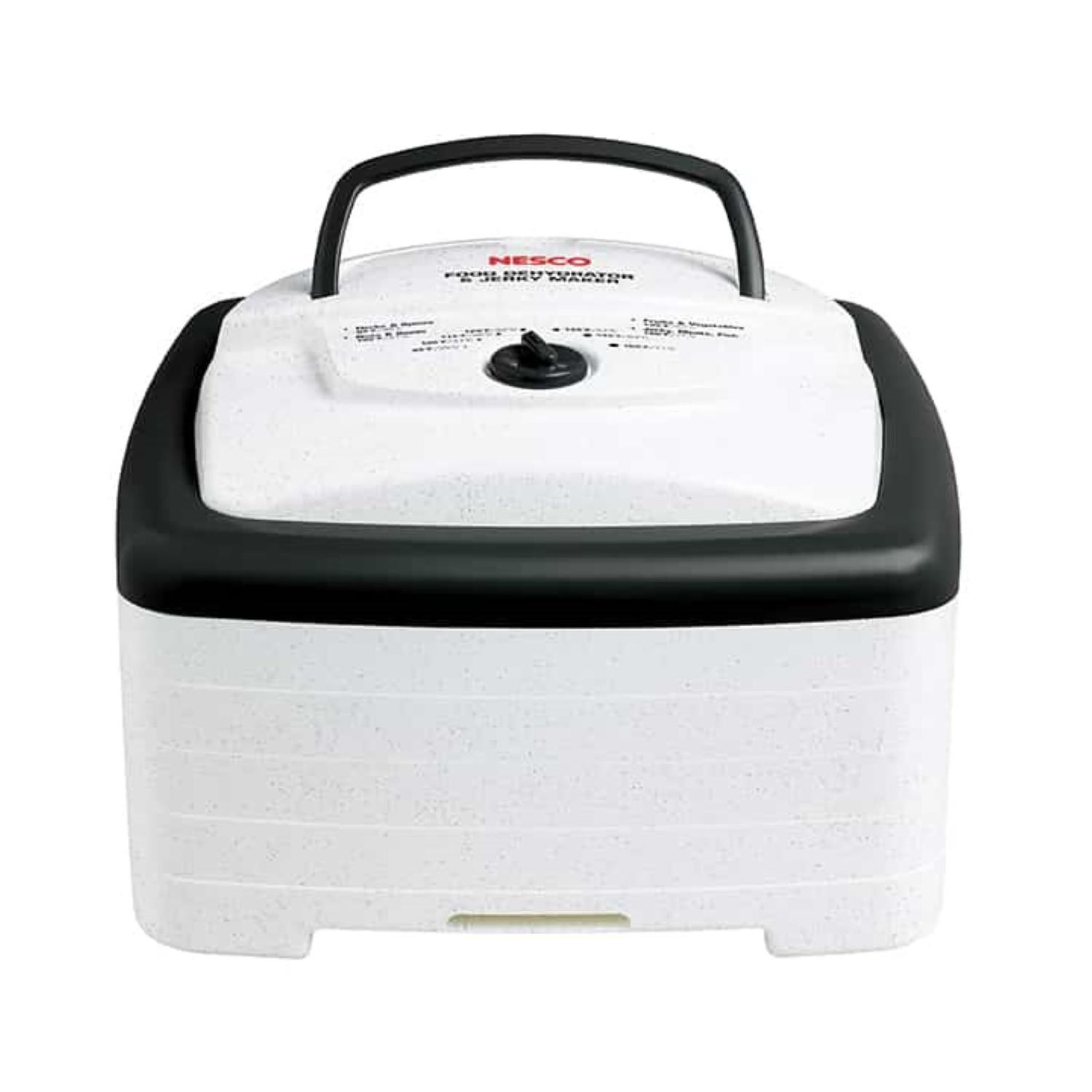 Nesco Snackmaster White 4.8 sq ft Food Dehydrator Sansujyuku sansujyuku.com