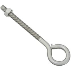 National Hardware 5/16 in. X 5 in. L Stainless Steel Eyebolt Nut Included