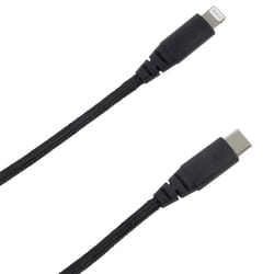 Fusebox Lightning to Type C Cable 6 ft. Black