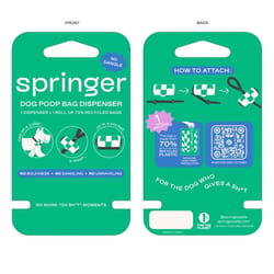 Springer Plastic Dispenser with Waste Bag 1 pk