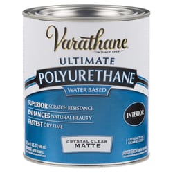 Varathane Ultimate Transparent Matte Crystal Clear Water-Based Urethane Modified Alkyd Polyurethane