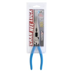 Channellock 7.81 in. Carbon Steel Long Nose Cutting Pliers