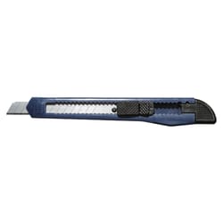 Century Drill & Tool 6 in. Retractable Breakaway Knife Blue 50 pk