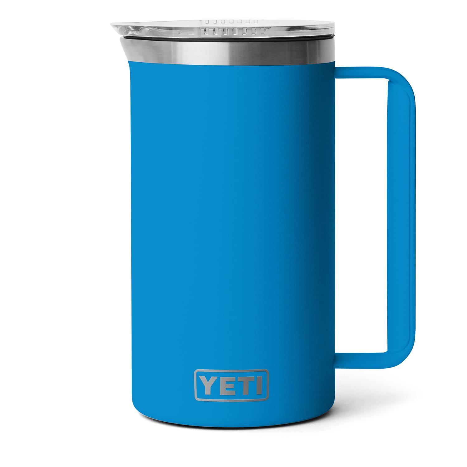 YETI Rambler 64 oz Big Wave Blue Pitcher Stainless Steel Mfr