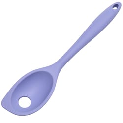 Chef Craft Premium Pastel Blue Silicone/Steel Mixing Spoon