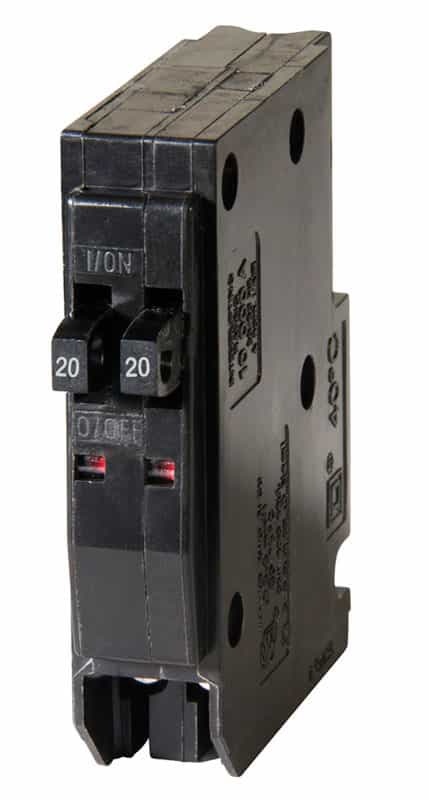 Square D 20/20 amps Tandem Single Pole Circuit Breaker - Ace Hardware
