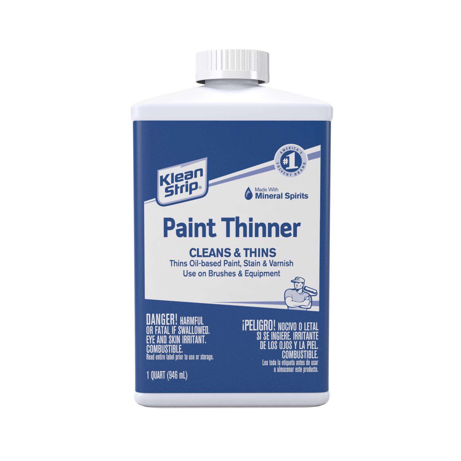 Klean Strip Mineral Spirits Paint Thinner 1 qt Ace Hardware