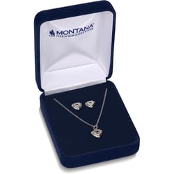 Montana Silversmiths Women's Western Mosaic Heart Silver Jewelry Sets