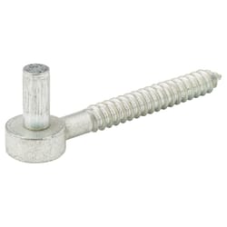 National Hardware Zinc-Plated Silver Steel 5 in. L Screw Hook 5 lb 1 pk