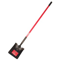 Bully Tools 60 in. Steel Square Digging Shovel Fiberglass Handle