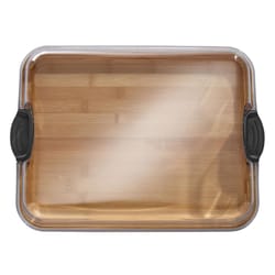 Lifetime Brands 14 in. L X 11 in. W Bamboo Cutting Board & Serve Tray