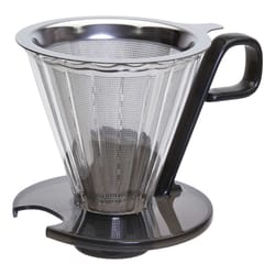 Primula Seneca 1 cups Clear/White Pour-Over Coffee Brewer