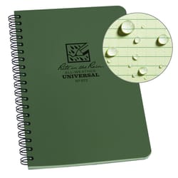 Rite in the Rain 4.625 in. W X 7 in. L Wire-O All-Weather Notebook