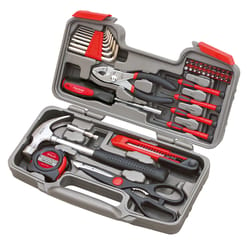 Tool Kit 148 Piece, General Household Basic Hand Tool Set with Storage Case Ideal for Home Repairing, Maintenance and DIY Projects