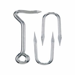 Ace 0.73 in. L Zinc Wire Staple Gate Hook 1 pk