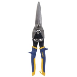 Irwin 11-3/4 in. Steel Straight and Curves Multi-Purpose Snips 24 Ga. 1 pk