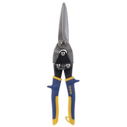 Irwin 11-3/4 in. Steel Straight and Curves Multi-Purpose Snips 24 Ga. 1 pk