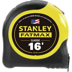 STANLEY LeverLock 25 ft. L X 1 in. W Tape Measure 1 pk - Ace Hardware