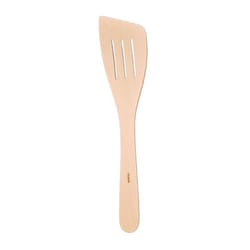 Pacific Merchants Natural Beechwood Spatula with Curve Edge