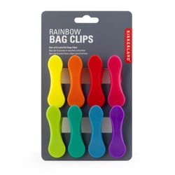 Kikkerland Assorted Plastic Bag Clips