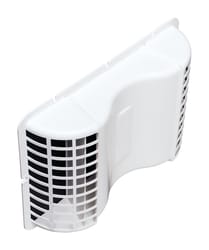 Deflect-O White Plastic Eave Vent