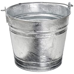 Behrens 2 qt Galvanized Pail Gray