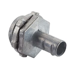 Halex 1/2 in. D Zinc Screw-In Connector For FMC 5 pk