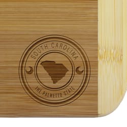 Totally Bamboo 11 in. L X 8.75 in. W X 0.6 in. Bamboo Cutting Board