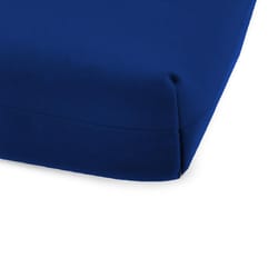 Jordan Manufacturing Blue Polyester Chaise Cushion 3.5 in. H X 22 in. W X 72 in. L
