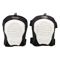 Bucket Boss 6 in. L X 2 in. W EVA Foam Knee Pads Black/White