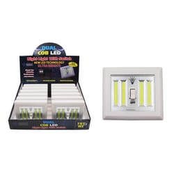 Diamond Visions White Toggle COB LED Dimmer Switch 1 pk