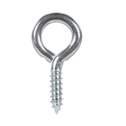 Hampton 3/8 in. D X 2-7/8 in. L Zinc-Plated Steel Screw Eye 250 lb. cap. 1 pk
