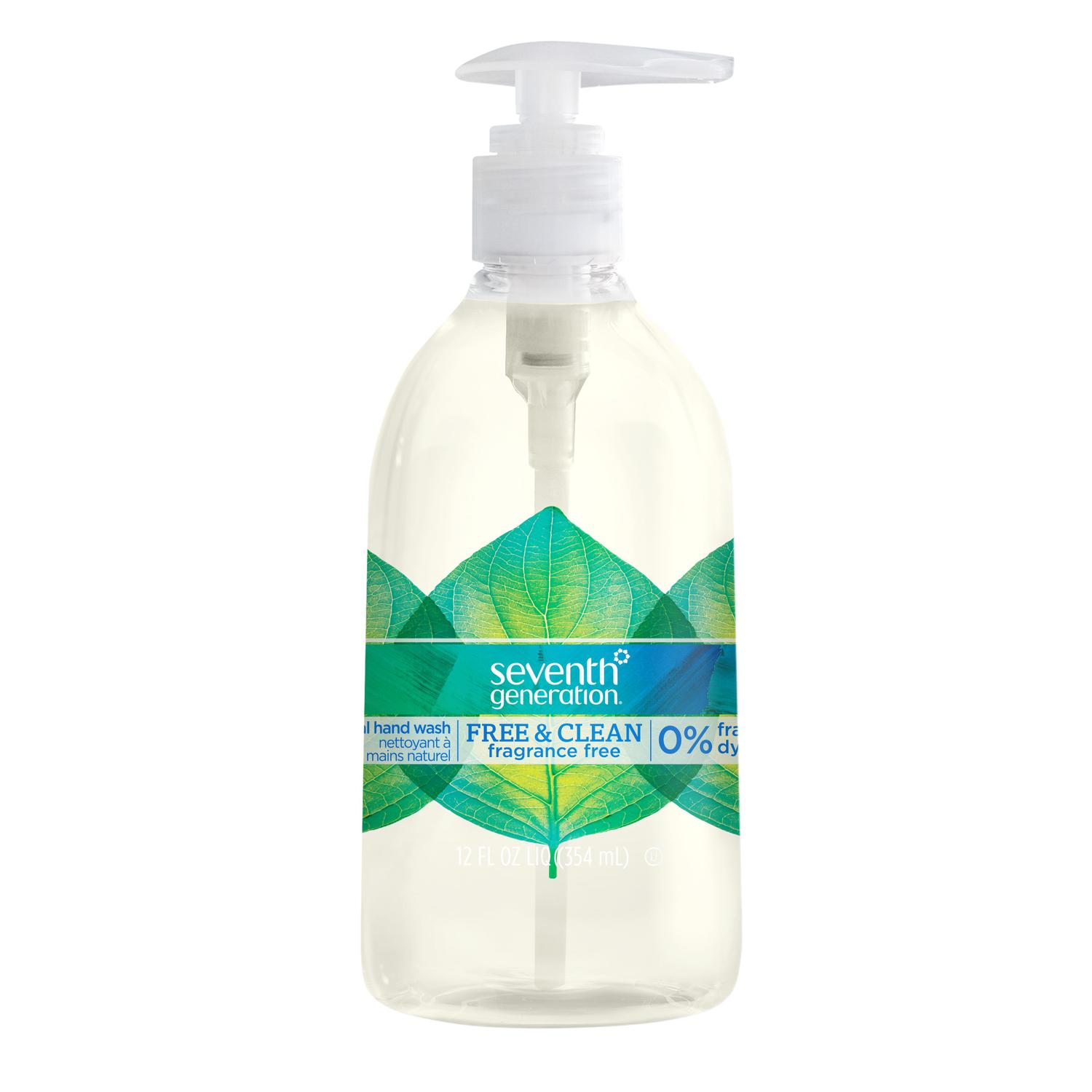 Photos - Other Cosmetics Seventh Generation Free and Clean No Scent Liquid Hand Soap 12 oz 67232151 