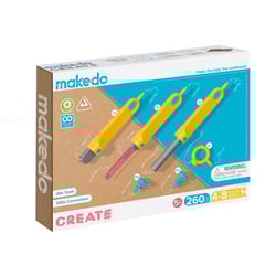 Makedo Create Kit for 4 to 8 Makers Construction Playset 260 pc