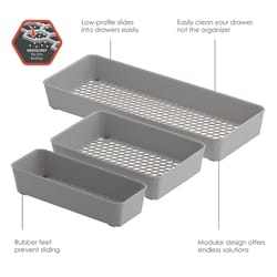 Spectrum Plastic Drawer Organizer Set