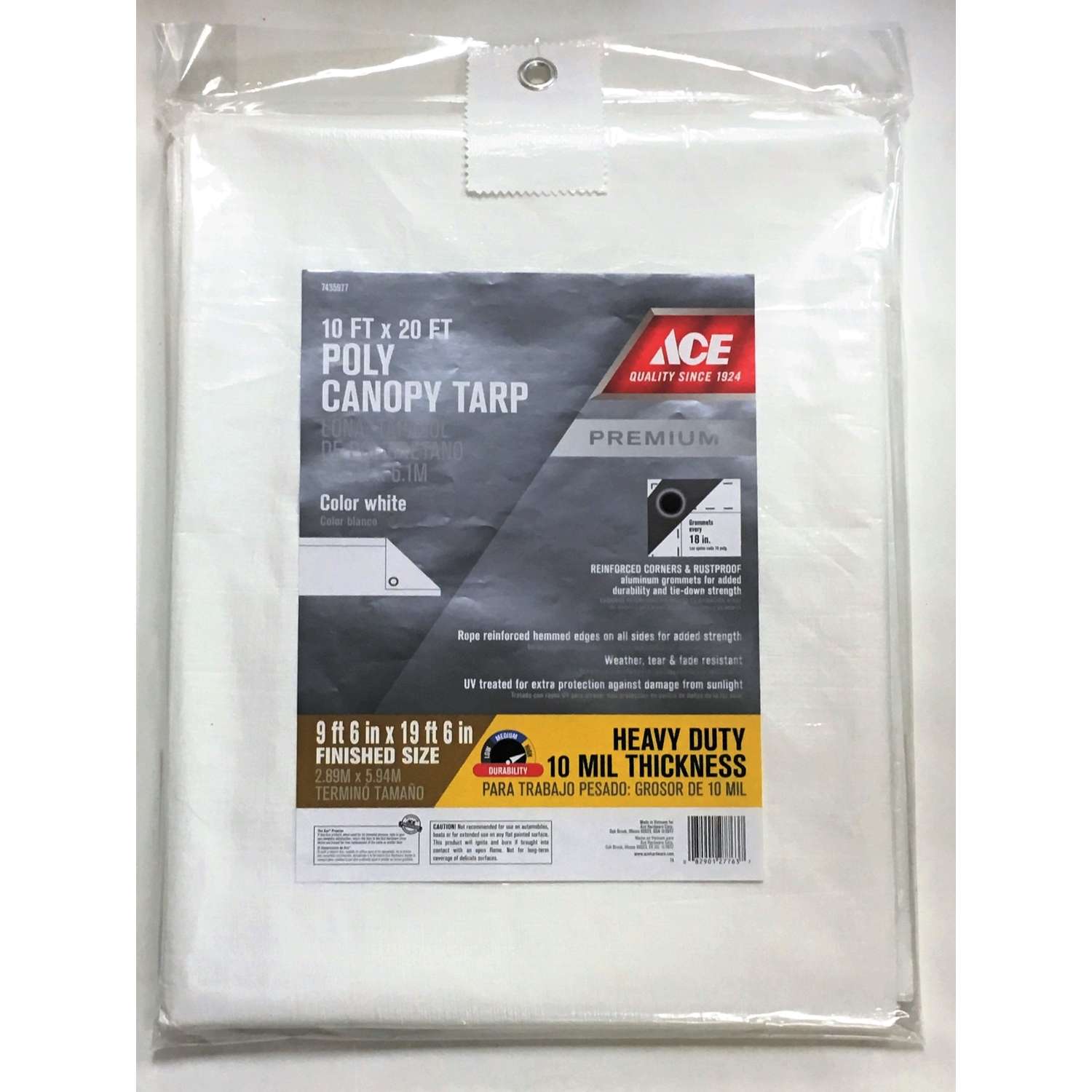 Heavy-Duty Sample Bags (Poly-Lined), 10 x 18in (10/Pk)