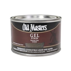 Old Masters Semi-Transparent Spanish Oak Oil-Based Alkyd Gel Stain 1 pt