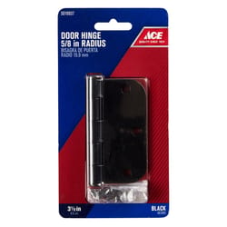 Ace 3-1/2 in. L Black Residential Door Hinge 1 pk