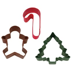 R&M International Corp Cookie Cutter Set Multicolored 3 pc