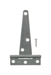 Ace 4 in. L Zinc-Plated Light Duty T Hinge 2 pk